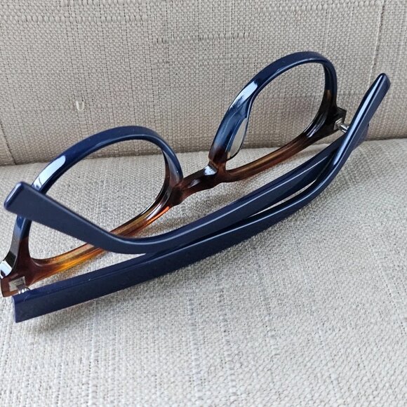Warby Parker Women Glasses Frame Brown/Blue Tone PERCEY Limited Edition Eyeglass - Picture 10 of 13